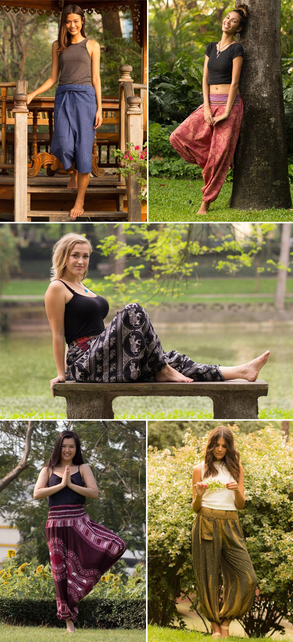 Calca Thai - Moda Justa e Consciente | Calcas femininas | Nao Me Mande Flores