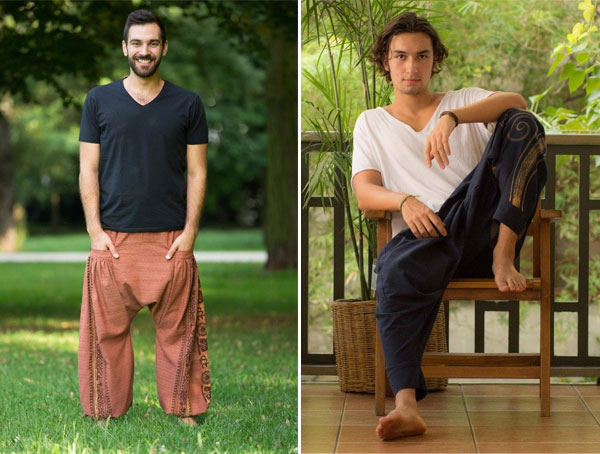 Calca Thai - Moda Justa e Consciente | Calcas masculinas | Nao Me Mande Flores