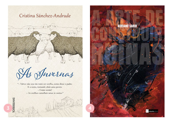 Mini-resenhas dos livros: As Invernas + A Arte de Construir Ruinas | Nao Me Mande Flores