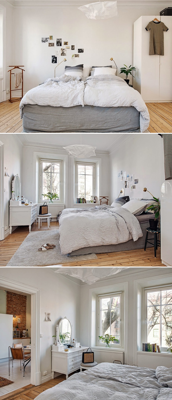 Apartamento-Inspiracao em Goteborg, Suecia | Quarto