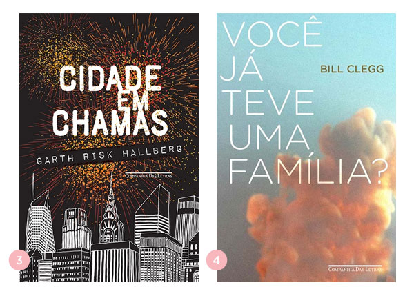 Mini-resenhas dos livros: Cidade em Chamas e Voce ja teve uma familia? | Nao Me Mande Flores