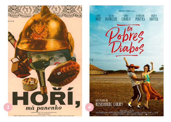 Mini-resenhas dos filmes: O Baile dos Bombeiros e Os Pobres Diabos | Nao Me Mande Flores
