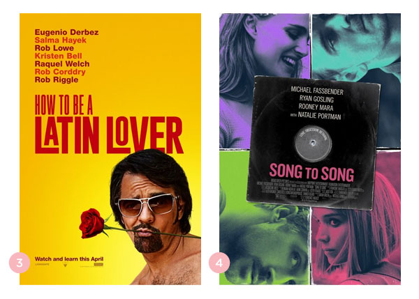 Mini-resenhas dos filmes: Como Se Tornar um Conquistador e De Cancao em Cancao | Nao Me Mande Flores 