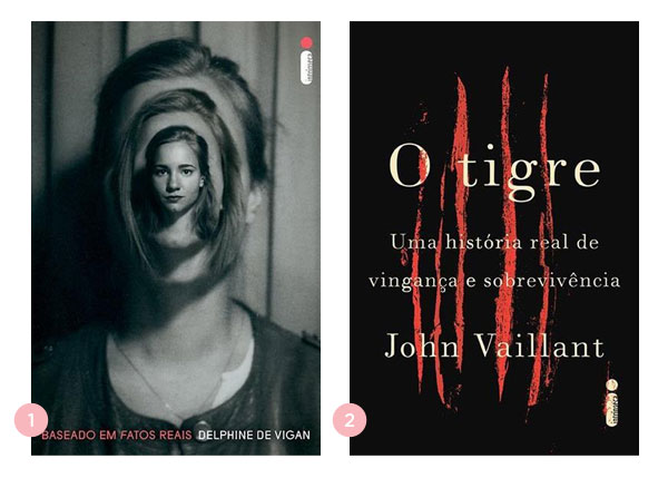 Mini-resenhas dos livros: Baseado em Fatos Reais e O Tigre | Nao Me Mande Flores