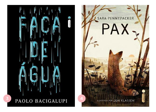 Mini-resenhas dos livros: Faca de Agua e Pax | Nao Me Mande Flores