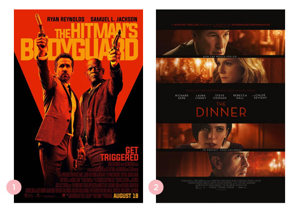 Mini-resenhas dos filmes: Dupla Explosiva e O Jantar | Nao Me Mande Flores
