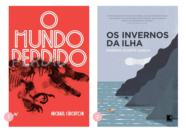 Mini-resenhas dos livros: O Mundo Perdido e Os Invernos na Ilha | Nao Me Mande Flores