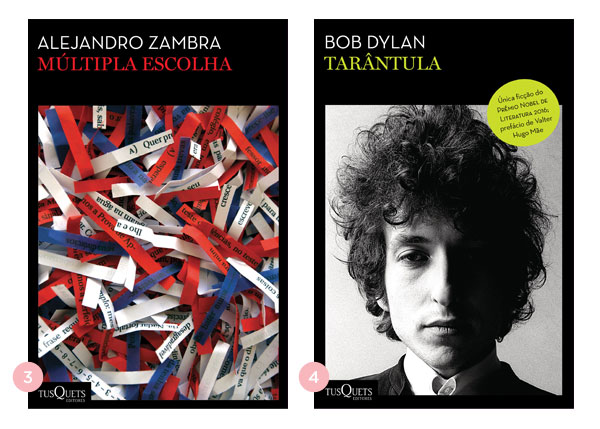 Mini-resenhas dos livros: Multipla Escolha e Tarantula | Nao Me Mande Flores