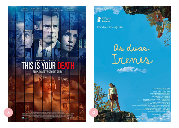 Mini-resenhas dos filmes: Esta e a sua Morte e As Duas Irenes | Nao Me Mande Flores