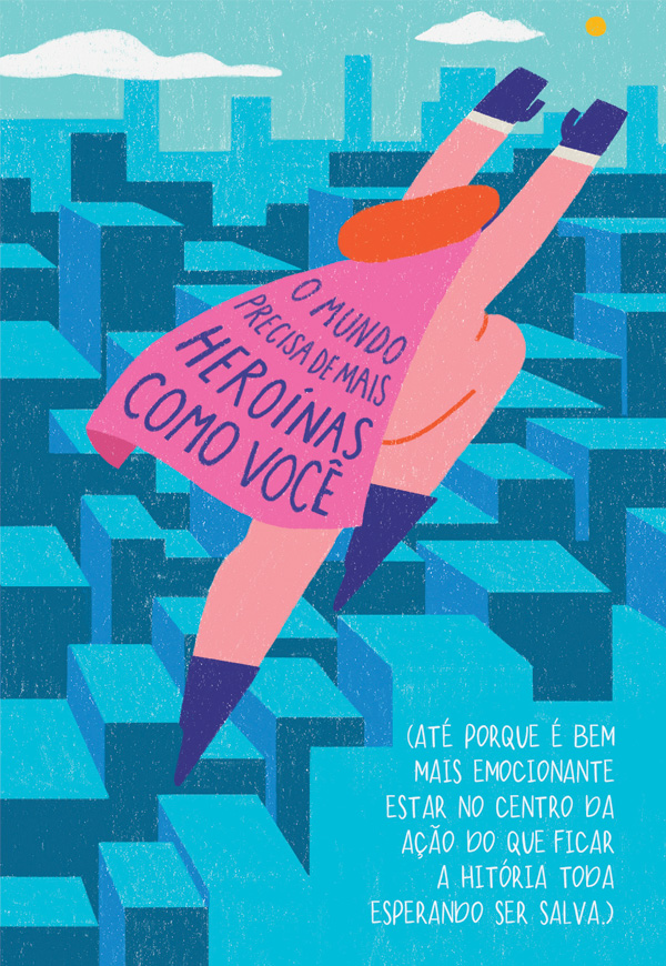 livro Voce e incrivel | Ilustracao de livro Voce e incrivel | Ilustracao de livro Voce e incrivel | Ilustracao de Paola Saliby