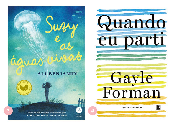 Mini-resenhas dos livros: Suzy e as aguas-vivas e Quando eu parti | Nao Me Mande Flores