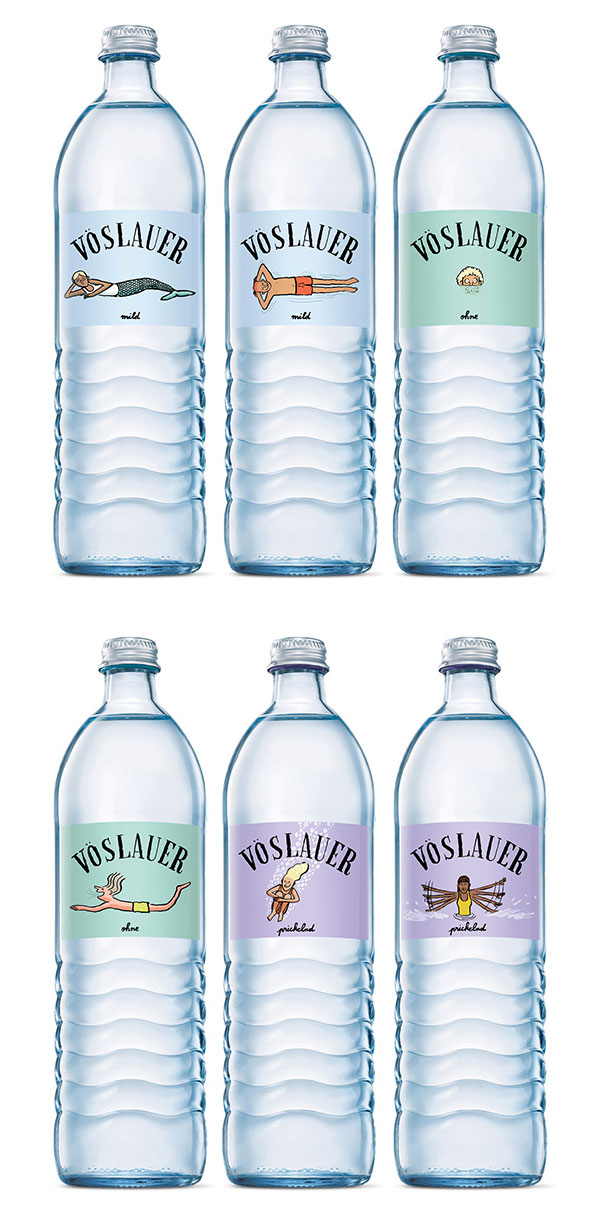 Jean Jullien for Voslauer | packaging & design