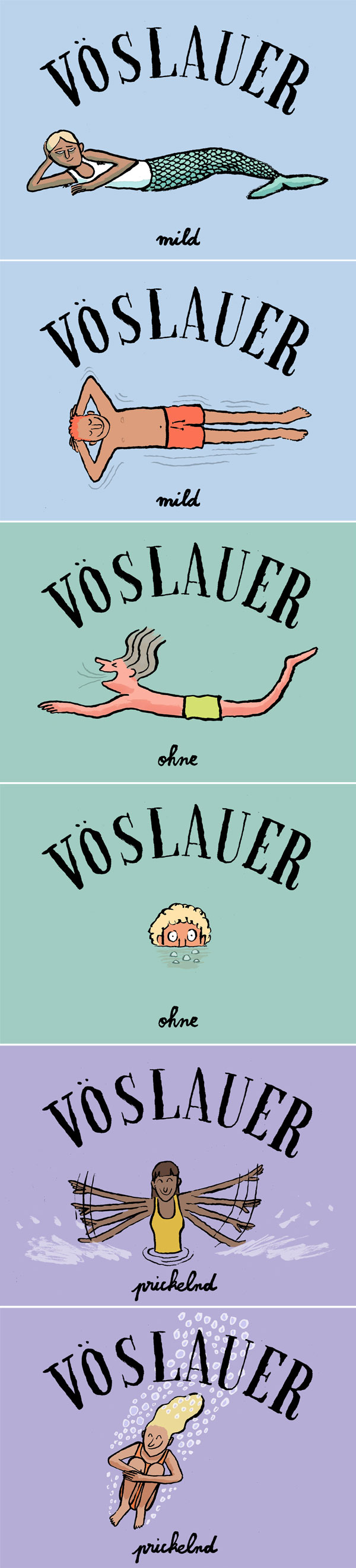 Jean Jullien for Voslauer | design