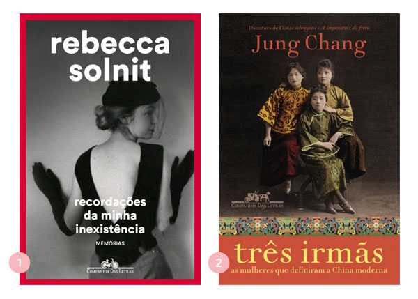 Mini-resenhas dos livros: Recordacoes da Minha Inexistencia e Tres Irmas | Nao Me Mande Flores