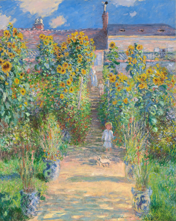 The Artist's Garden at Vétheuil, 1881 | Claude Monet