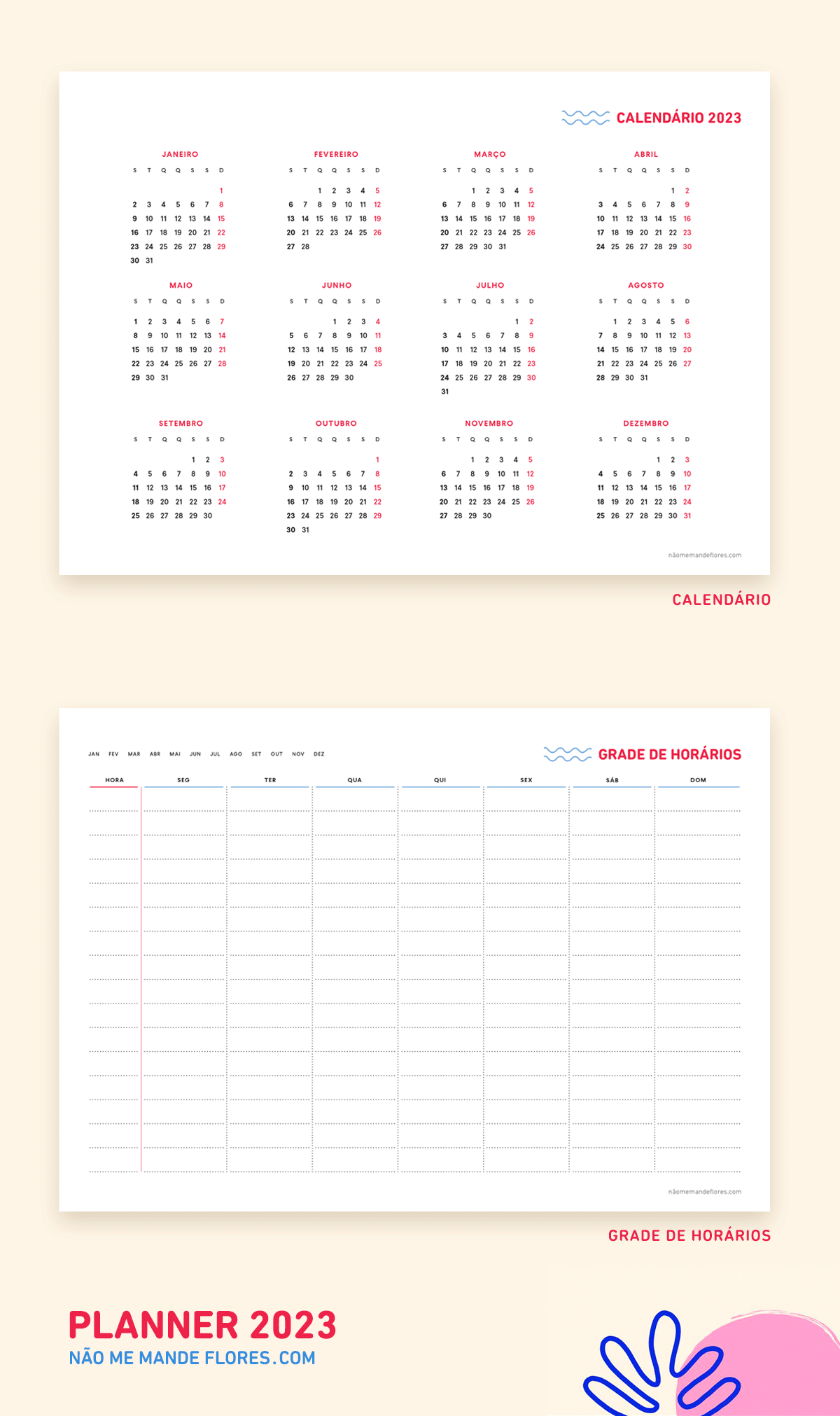 Calendário Agosto 2020 para imprimir - Estados Unidos